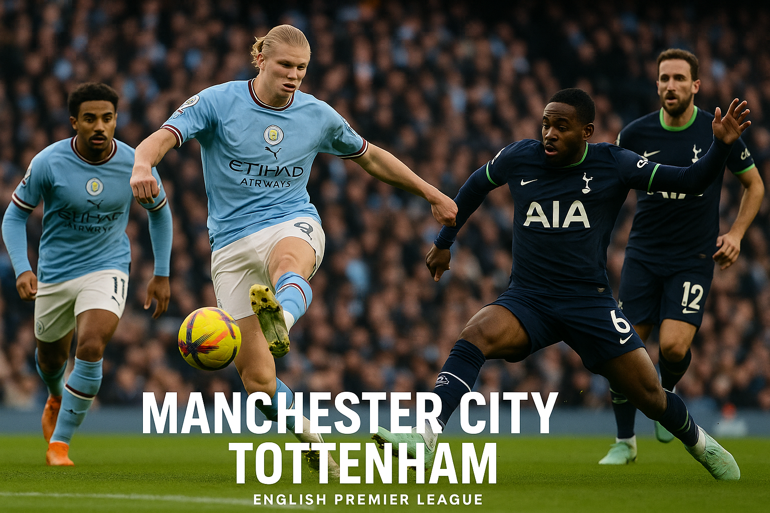Hellotv : Man City vs Tottenham Kick-off 18.30 WIB – Momen Penting Menjadi Pusat Perhatian Penonton Sepak Bola Nasional dan Internasional