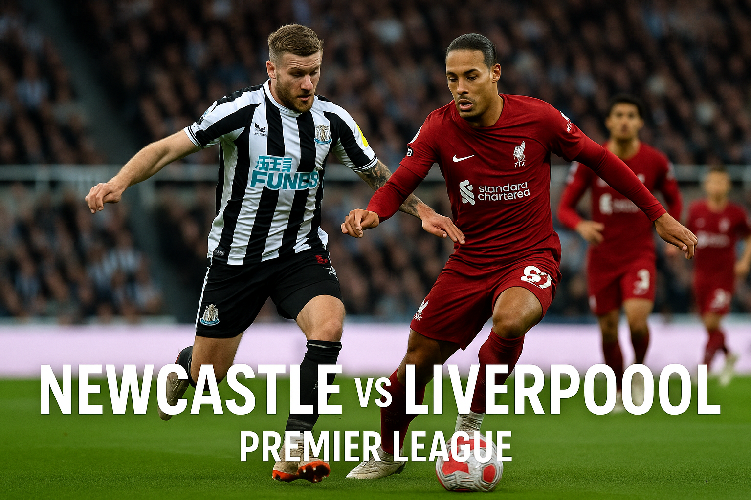 Nonton Newcastle vs Liverpool Premier League Kick Off 02.00 via HelloTV - Saksikan Aksi Seru Pertarungan Liga Inggris!