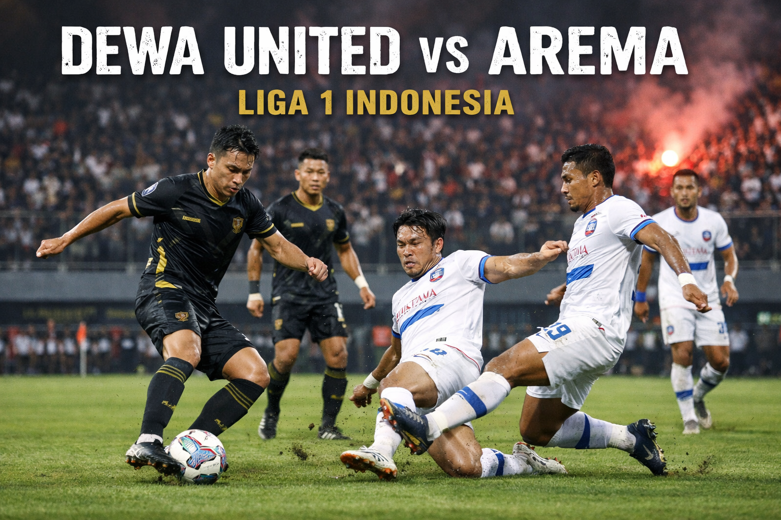 Dewa United vs Arema Liga 1 Malam Ini 19.00 WIB di HelloTV: Nonton Streaming Cepat dan Mudah
