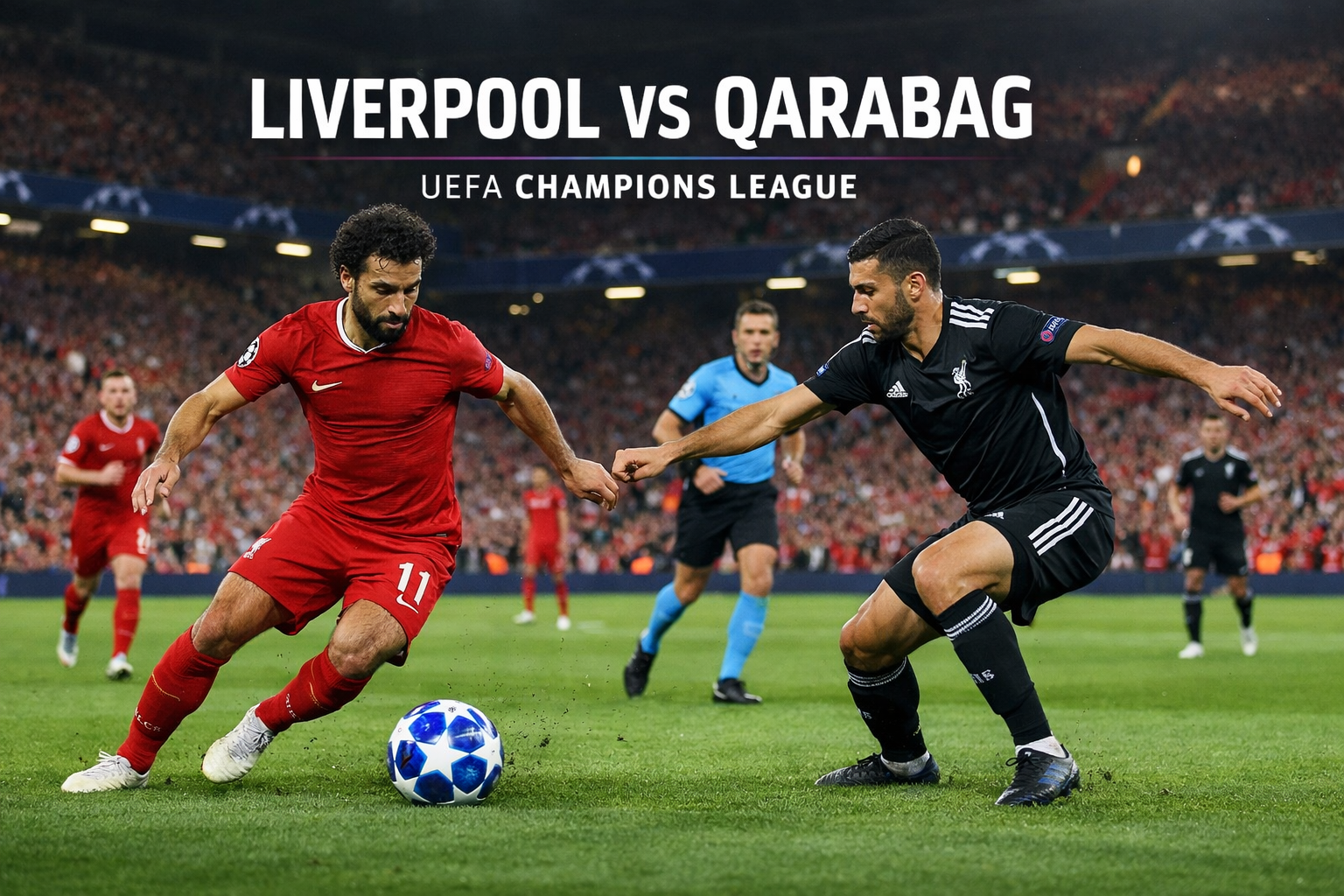 Liverpool vs Qarabag Liga Champions UEFA Skor 6-0: Highlight Lengkap Versi HelloTV