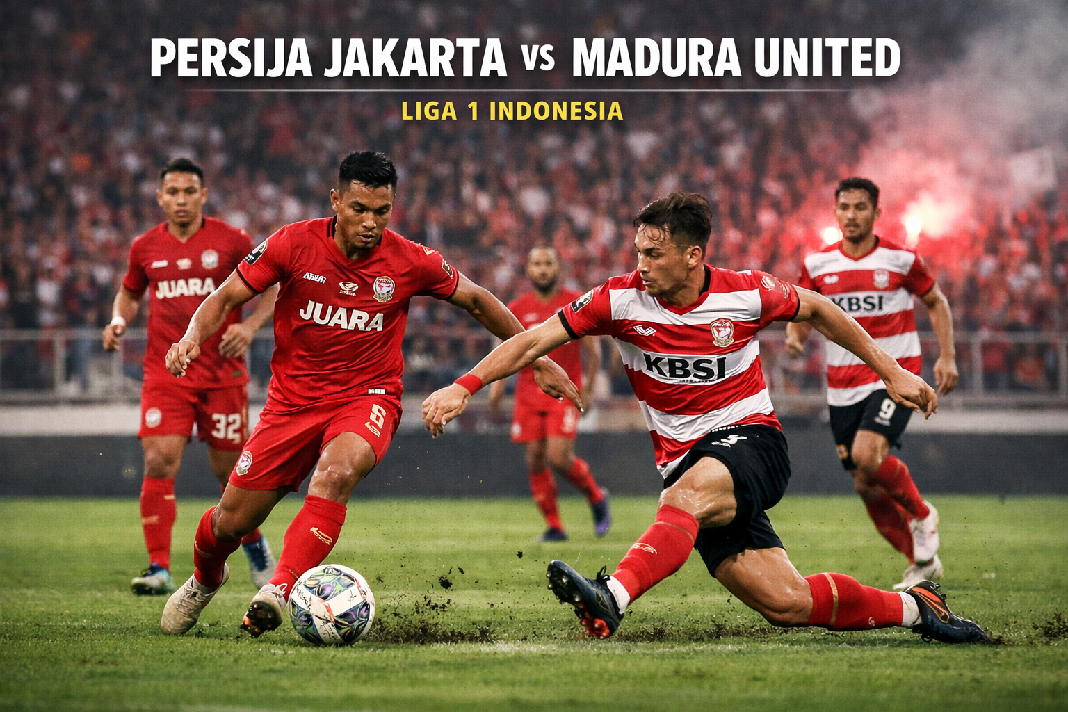 Hellotv : Pertarungan Seru di Malam Hari - Persija Jakarta vs Madura United Liga 1 Malam Ini Jam 19.00 WIB