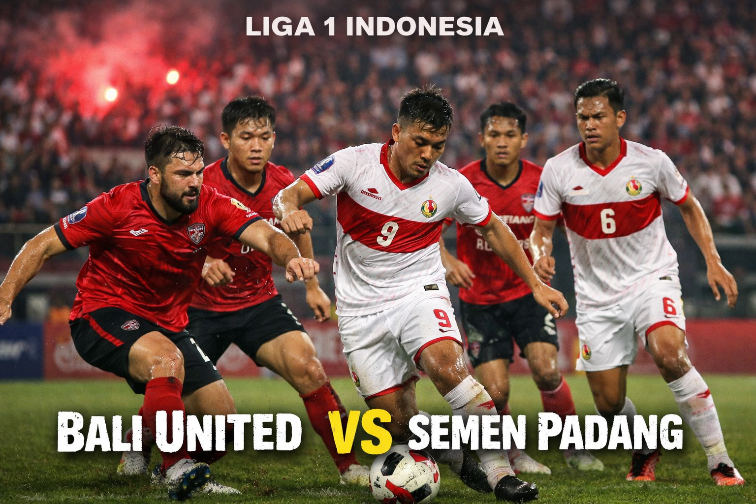 Prediksi Seru - Bali United vs Semen Padang Live Liga 1 Hari Ini 15.30 WIB Streaming Cepat dan Praktis melalui HelloTV