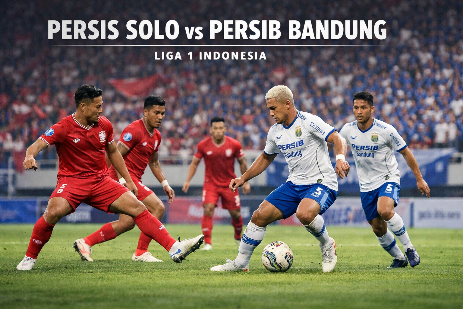 Nonton Big Match Persis Solo FC vs Persib Bandung Liga 1 Indonesia Sore Ini Lebih Seru dan Mudah di HelloTV – Saksikan Keseruan Pertempuran Atlet Terbaik Langsung di Rumah!