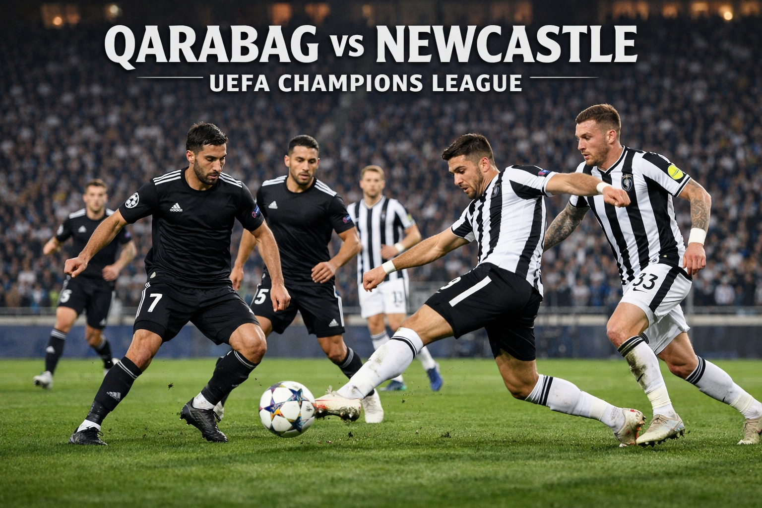 Qarabag vs Newcastle Liga Champions UEFA Dini Hari Ini 00.45 WIB Eksklusif di HelloTV