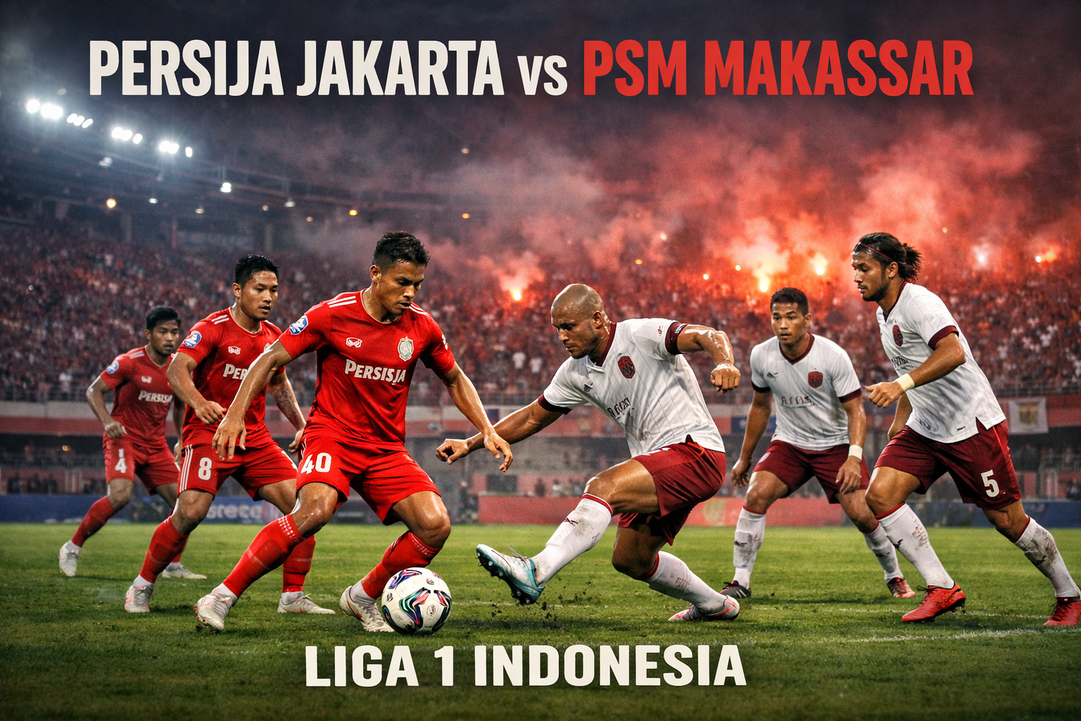 Duel Sengit Persija Jakarta vs PSM Makassar Liga 1 20.30 WIB Malam Ini Live Bersama HelloTV - Pertarungan Seru Penentu Nasib di Liga 1 Indonesia
