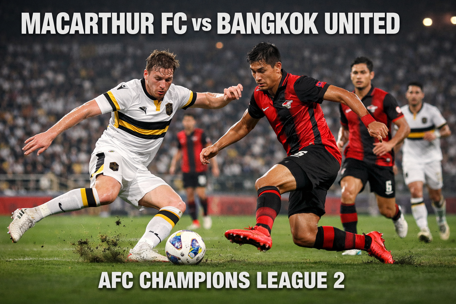 HelloTV Hadirkan Macarthur FC vs Bangkok United Liga Champions 2 AFC Sore Ini Pukul 14.45 WIB - Pesta Sepak Bola Seru di Pasar Asia