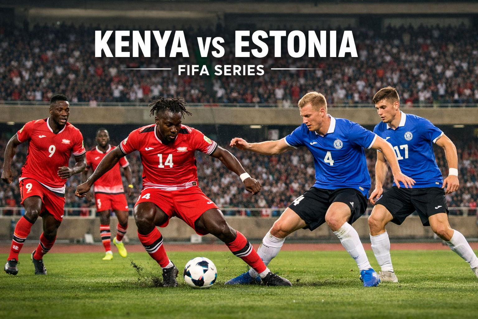 HelloTV Bahas Kenya vs Estonia FIFA Series 23.00 WIB Malam Ini - Pertarungan Seru yang Menguras Emosi
