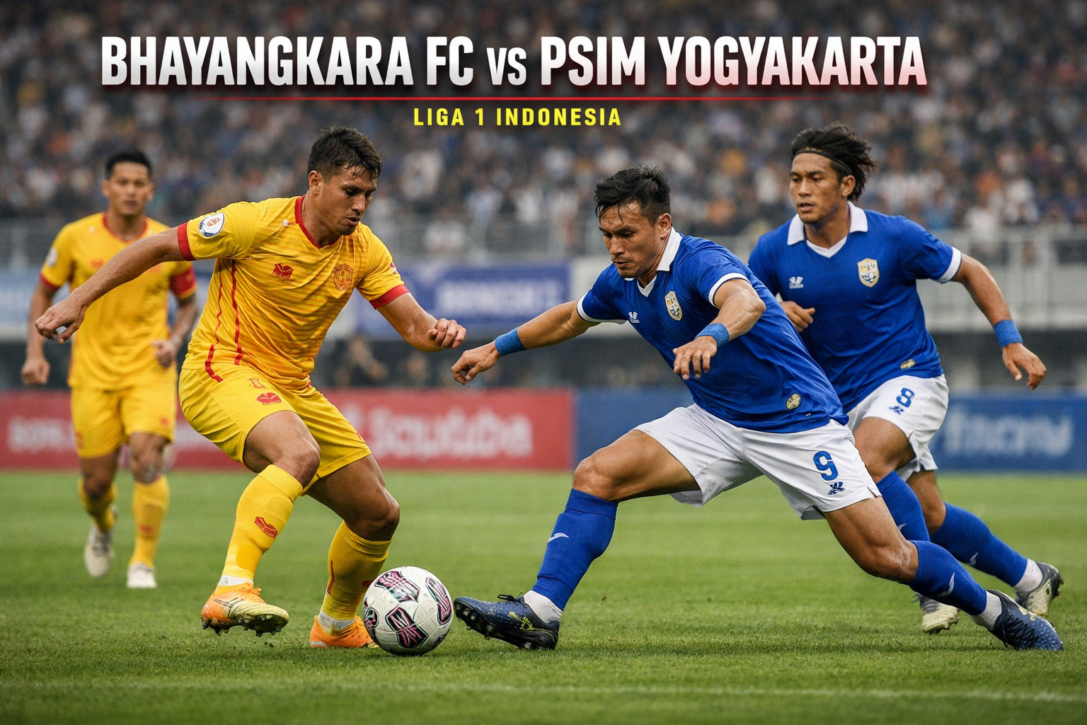 Bhayangkara FC vs PSIM Liga 1 Indonesia Hari Ini Jam 15.30 WIB Jadi Bahasan Utama HelloTV - Prediksi, Strategi dan Lebih Dekat dengan Duel Seru