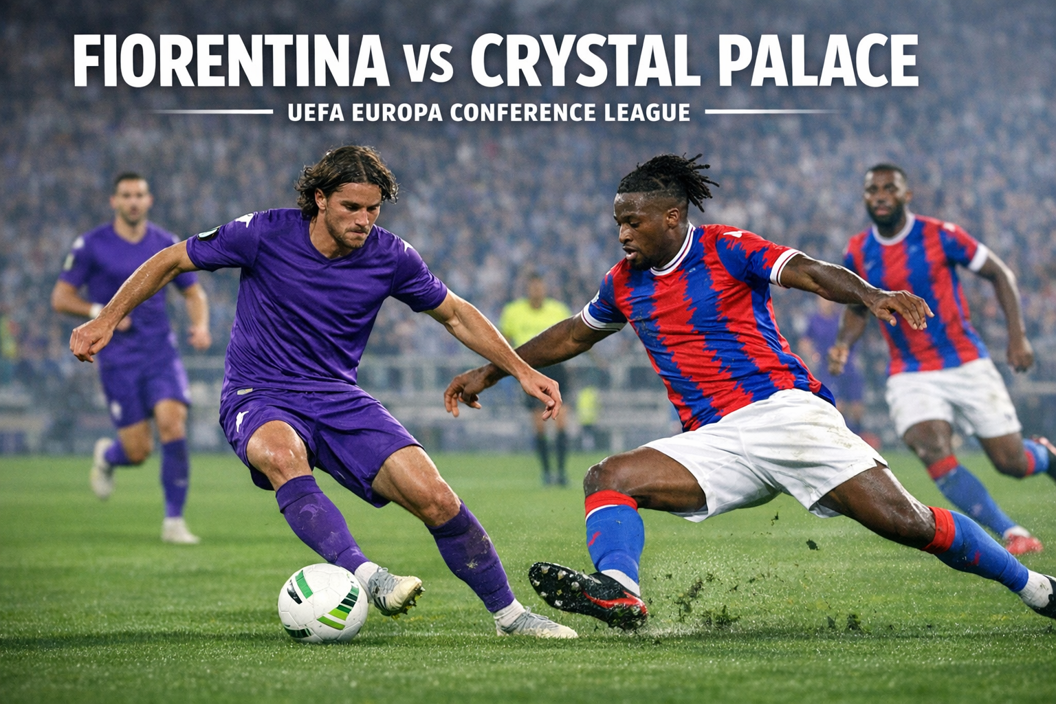 Skor Fiorentina vs Crystal Palace 2-1 - HelloTV Bahas Lolosnya Palace ke Semifinal