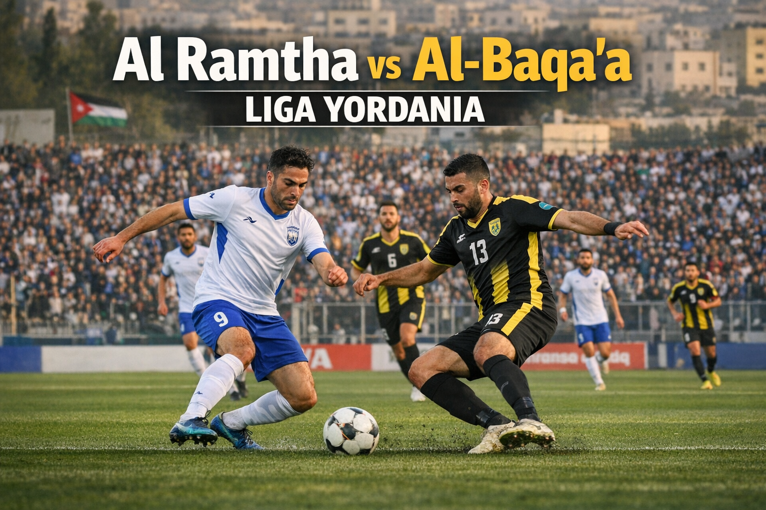 Al Ramtha vs Al-Baqa'a Liga Yordania Malam Ini Jadi Sorotan HelloTV dengan Ulasan Lengkap
