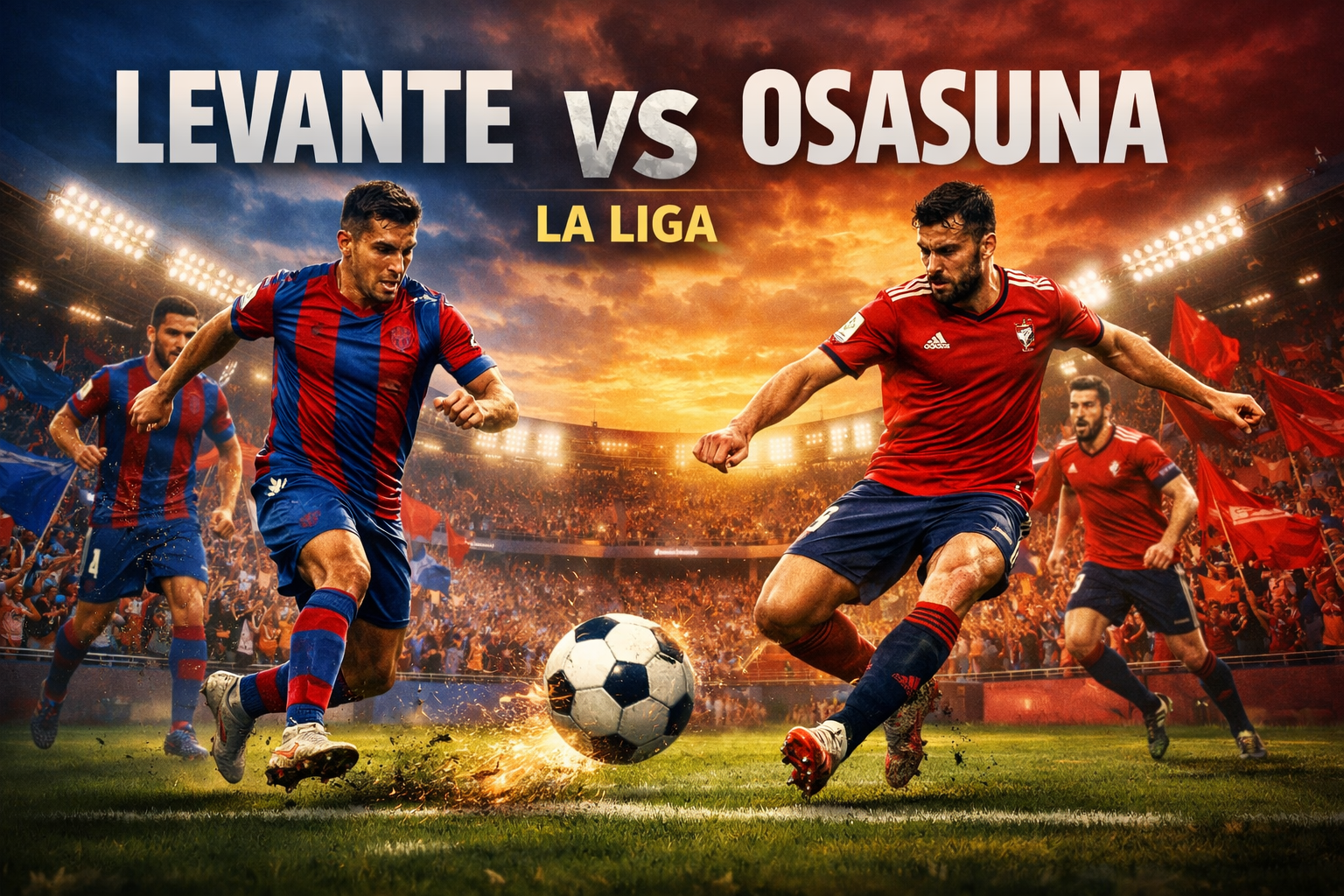 Levante vs Osasuna Pukul 02.00 WIB Bikin Geger Pecinta Bola Spanyol - HelloTV Ungkap Duel Sarat Emosi dan Kejutan